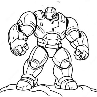 Pagina Para Colorir Hulkbuster Em Batalha 68013-56103