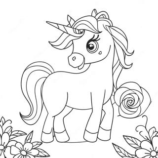 Pagina Para Colorir Da Princesa Unicornio 6804-5530