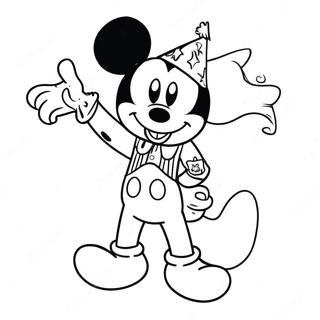 Pagina Para Colorir Do Mickey Vestindo Traje Patriotico 68133-56197