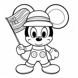 Pagina Para Colorir Do Mickey Vestindo Traje Patriotico 68133-56200