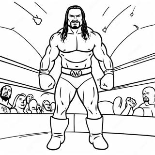 Pagina Para Colorir Do Epic Wwe Wrestler Showdown 68193-56242