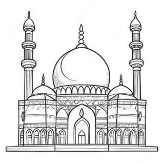 Pagina Para Colorir Da Mesquita 68202-57742