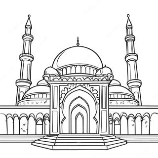 Pagina Para Colorir Da Mesquita 68202-57743