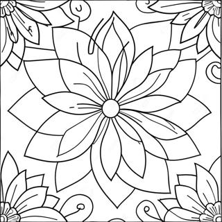 Pagina Para Colorir De Flor De Poinsettia 68322-56342