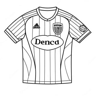 Pagina Para Colorir Camisa De Futebol 68422-56424