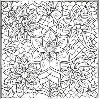 Pagina Para Colorir Padroes Coloridos De Quilt 68443-56441