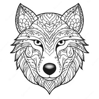 Pagina Para Colorir Da Cabeca De Lobo 68512-56492