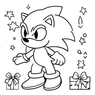 Pagina Para Colorir Do Natal Do Sonic 6854-5571