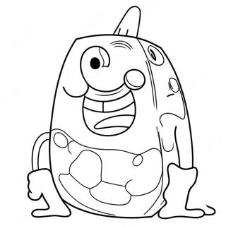 Pagina Para Colorir Do Rosto Do Spongebob 68642-56600