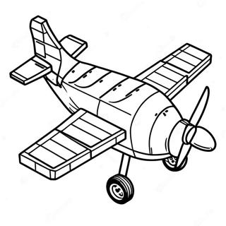 Pagina Para Colorir Do Aviao Lego Colorido Em Voo 68653-56611