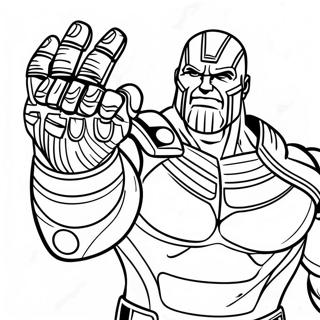 Thanos Com A Luva Do Infinito Pagina Para Colorir 6865-5581