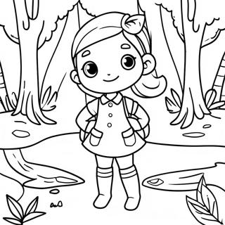 Pagina Para Colorir Da Zoe Aventureira Na Floresta 68673-56623