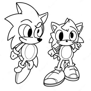 Pagina Para Colorir Do Sonic Darkspine Em Acao 68744-56673