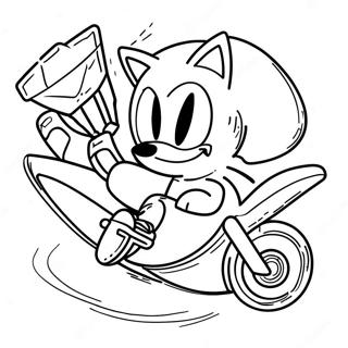 Pagina Para Colorir Dos Sonic Riders 68763-56682