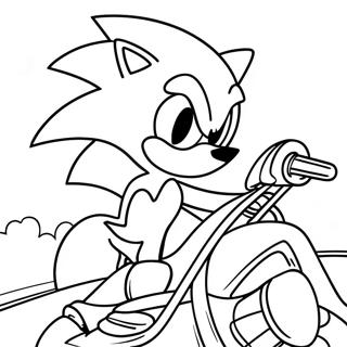 Pagina Para Colorir Dos Sonic Riders 68763-56683