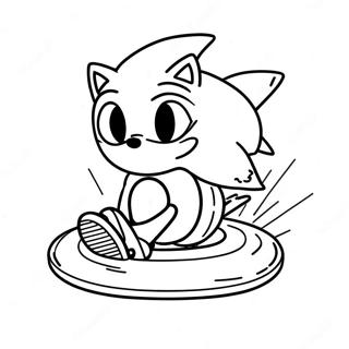 Pagina Para Colorir Do Sonic No Hoverboard 68764-56687