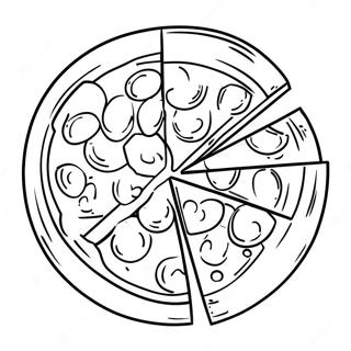 Pagina Para Colorir Da Fatia Deliciosa Do Pizza Hut 68774-56697