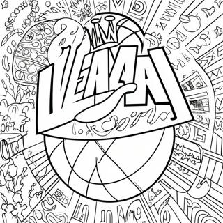 Pagina Para Colorir Do Logo Da Nba 6884-5595