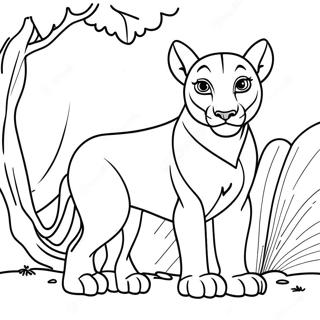 Pagina Para Colorir Da Nala Em Pose Majestosa 68864-56766