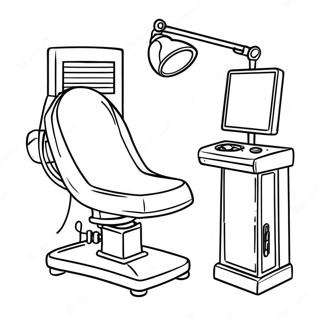 Pagina Para Colorir De Equipamento De Radiologia Divertido 68924-56823