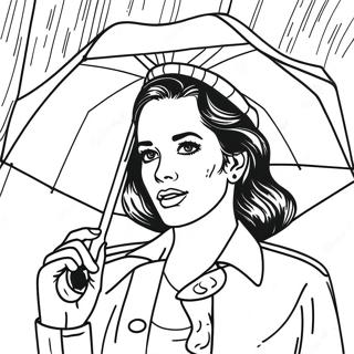 Pagina Para Colorir Da Lana Del Rey Cantando Na Chuva 69004-56886