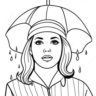 Pagina Para Colorir Da Lana Del Rey Cantando Na Chuva 69004-56887