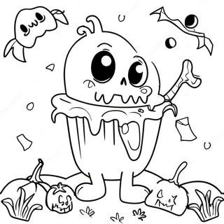 Pagina Para Colorir Do Spookiz 69013-56883