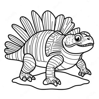 Pagina Para Colorir Do Dimetrodon 69023-56890