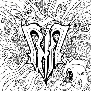 Pagina Para Colorir Do Logo Da Monster Energy 69033-56931