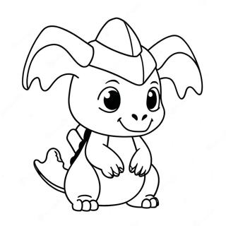 Pagina Para Colorir Do Cubone Usando Um Capacete De Osso 69084-56955