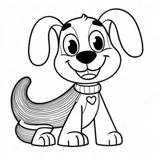 Pagina Para Colorir Do Slinky Dog Feliz Brincando 69094-56943