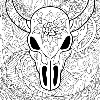 Pagina Para Colorir Cranio De Vaca 69153-57003