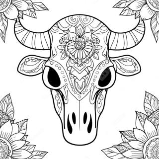 Pagina Para Colorir Cranio De Vaca 69153-57004