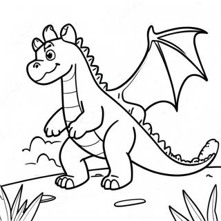 Pagina Para Colorir Do Dragao Do Pete 69303-57112