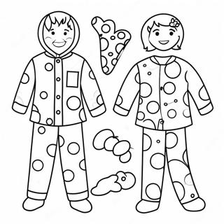 Pagina Para Colorir Decore Seu Proprio Pijama 69353-57138