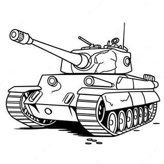 Pagina Para Colorir De Tanque De Tigre Camuflado 69364-57159