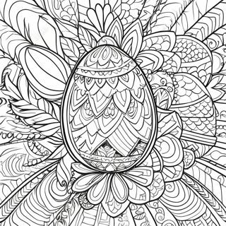 Pagina Para Colorir De Ovo Pysanky Intricado 69374-57175