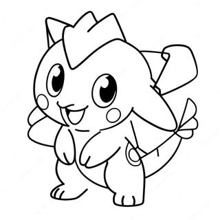 Pokemon Chibi Lendários Páginas Para Colorir