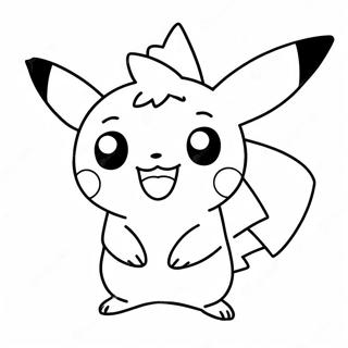 Pagina Para Colorir De Pikachu Chibi Fofo 69384-57182