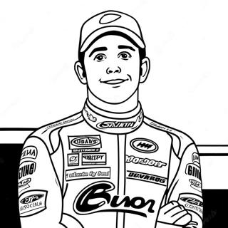 Pagina Para Colorir De Chase Elliott 69393-57192