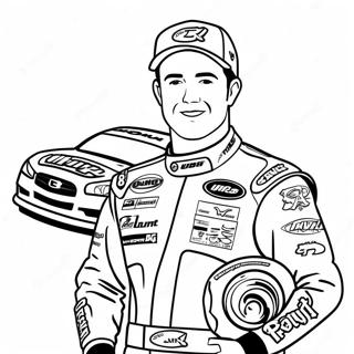 Chase Elliott Páginas Para Colorir