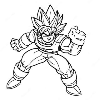 Pagina Para Colorir Do Bardock 69423-57207