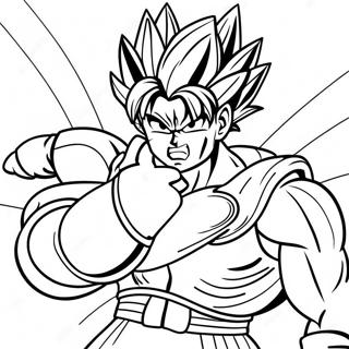 Pagina Para Colorir Do Bardock Com Armadura De Batalha 69424-57210