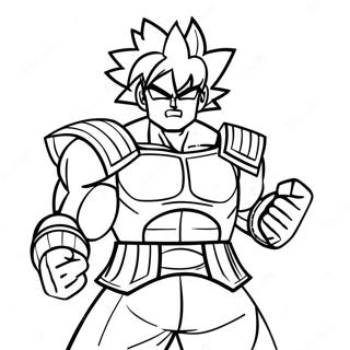 Pagina Para Colorir Do Bardock Com Armadura De Batalha 69424-57212