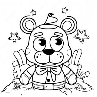 Pagina Para Colorir Do Logo Fnaf Sb 69443-57218