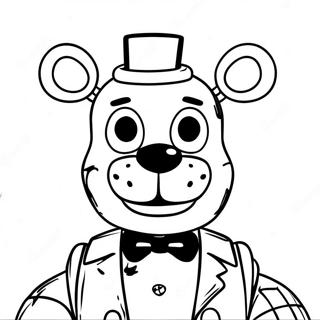 Pagina Para Colorir Do Logo Fnaf Sb 69443-57219