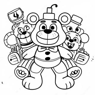 Pagina Para Colorir Do Logo Fnaf Sb 69443-57220