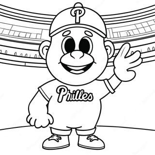 Pagina Para Colorir Do Mascote Dos Phillies 69543-57298