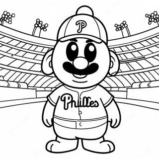 Pagina Para Colorir Do Mascote Dos Phillies 69543-57300