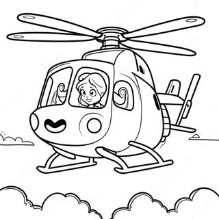 Pagina Para Colorir Skye Voando Alto Em Seu Helicoptero 69594-57334